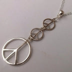 Peace Symbol Pendant Necklace