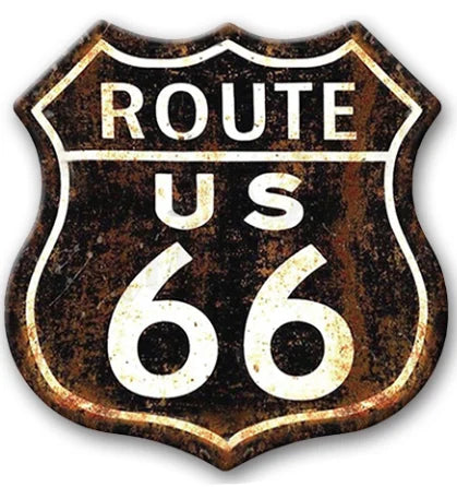 Route 66 America Signs Vintage Metal
