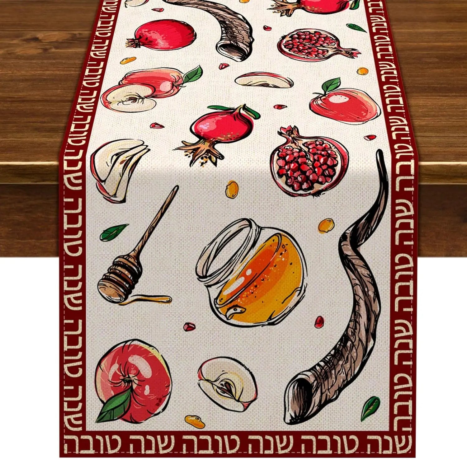Rosh Hashanah Linen Table
