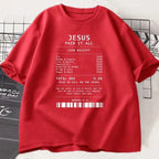 Jesus Paid It All T Shirt