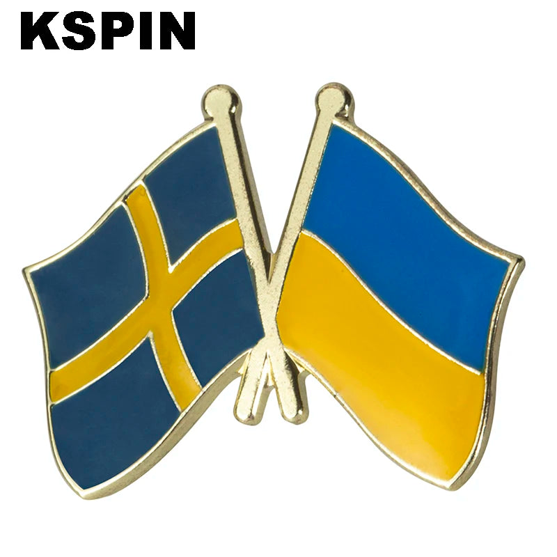 10pc Ukraine Friendship Badge International Collections
