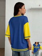 Brazil Letter Flag Graphic Tee