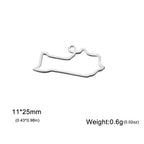 My Shape United States Map Pendent for Bracelet Necklace