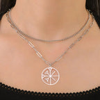 Necklace for Women Men Yazidis Mythology