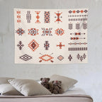 Southwestern Aztec Tapestry Wall Hanging Southwest Native American