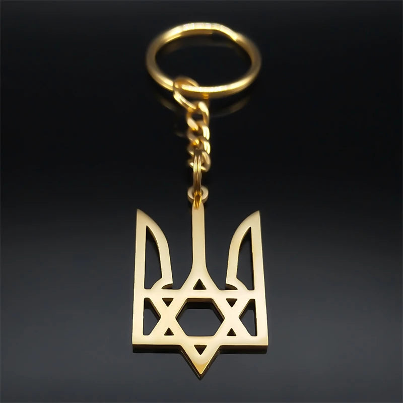 Ukraine Fashion Pendant Keychain