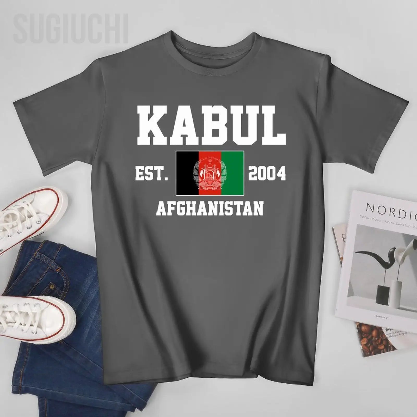 Flag of Afghanistan Kabul Men T-shirt