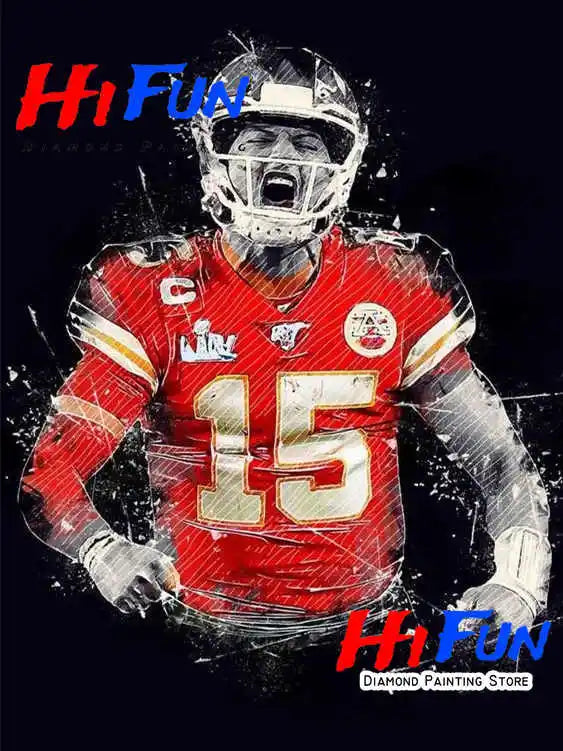 American Football Athlete Portraits