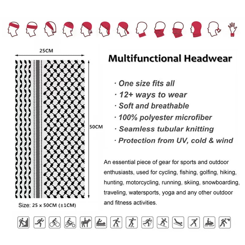 Keffiyeh Face Cover