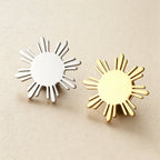 Sun Symbol Brooch
