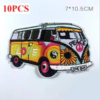 10PCS/BULK Embroidery Cloth ace Sticker