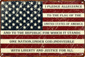 Retro Metal Sign Vintage USA
