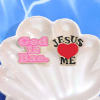Jesus Love Me Collected Enamel Pins