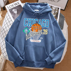 Chicago Basketball Team 76 All Around The World Hoody