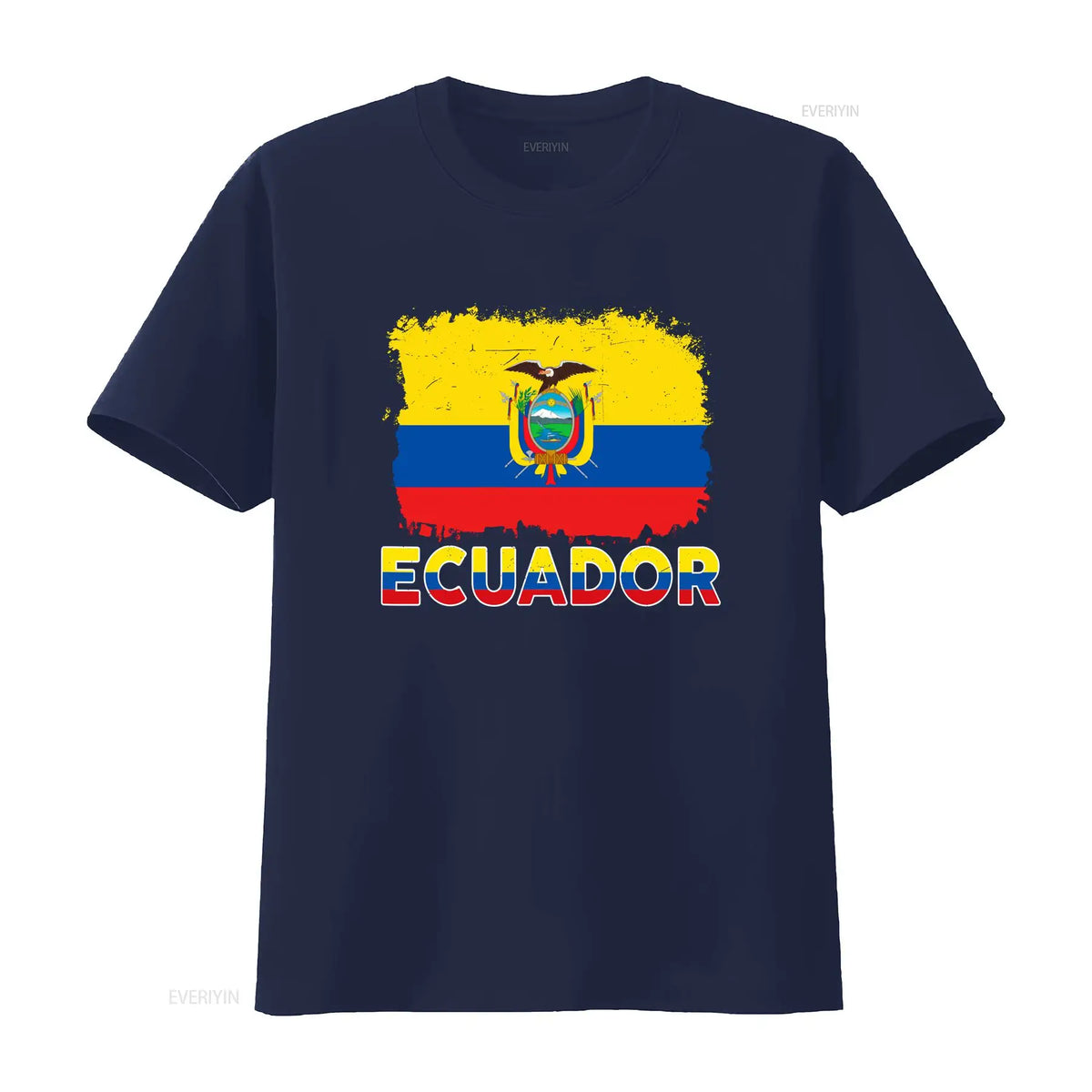 Ecuador Flag Hispanic Heritage Men Boy Women T Shirt vintage