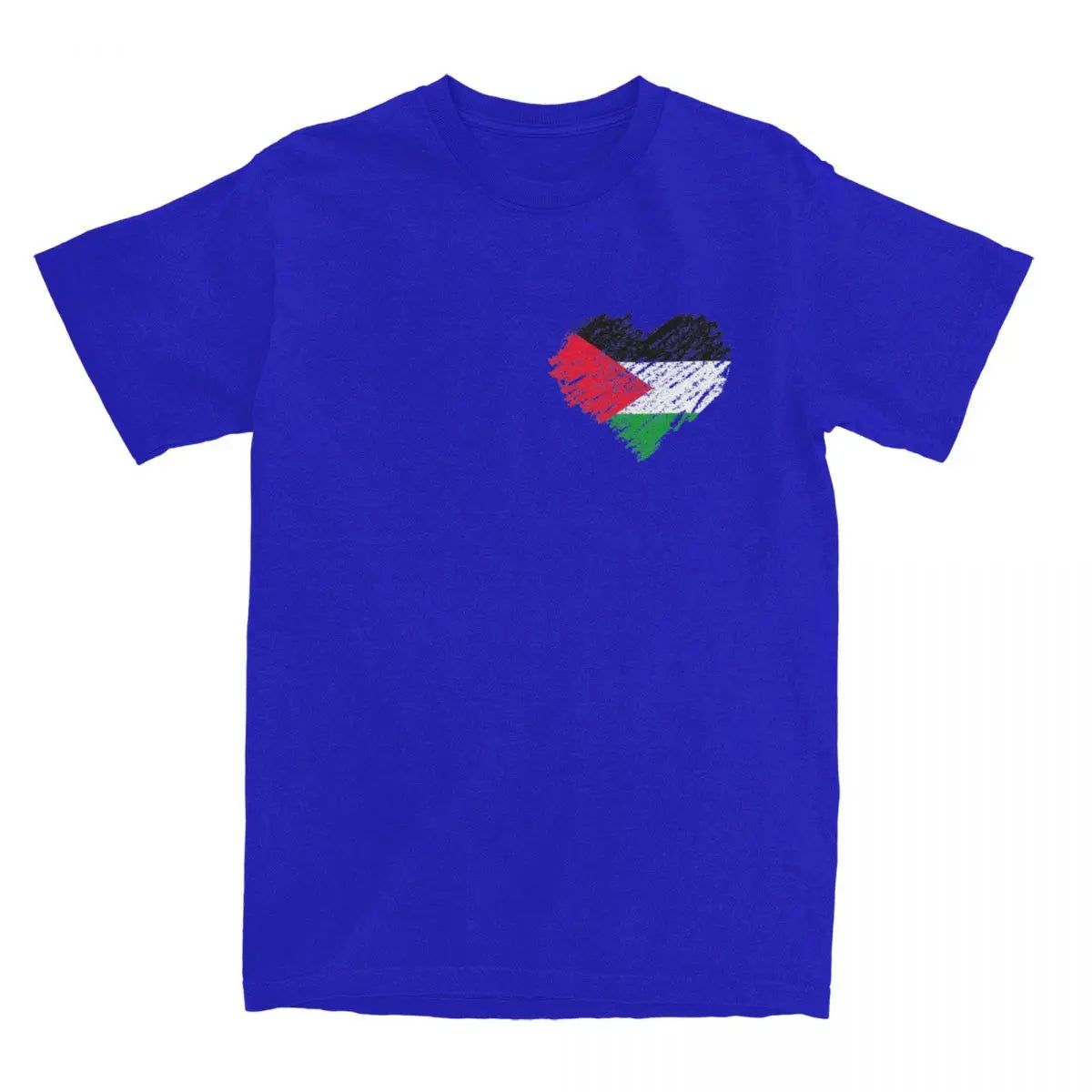 Palestine Heart Flag Vintage T Shirts