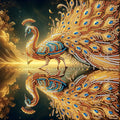 Peacock Special Shape Diamond Art Painting Kit