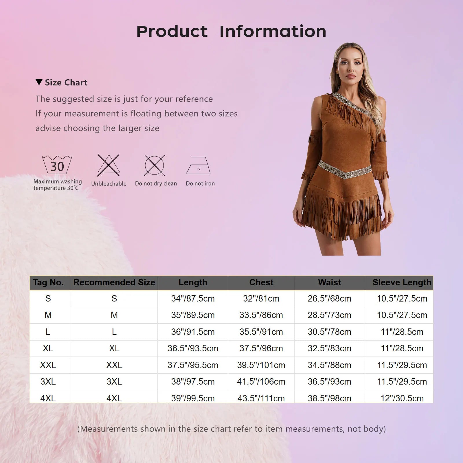 Women Indian Native Cosplay Costume Halloween