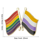 Non-binary Pride Pins Lapel Pins LGBTQ Community
