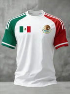 Men Mexico 3D  Print Soccer Jersey T Shirt