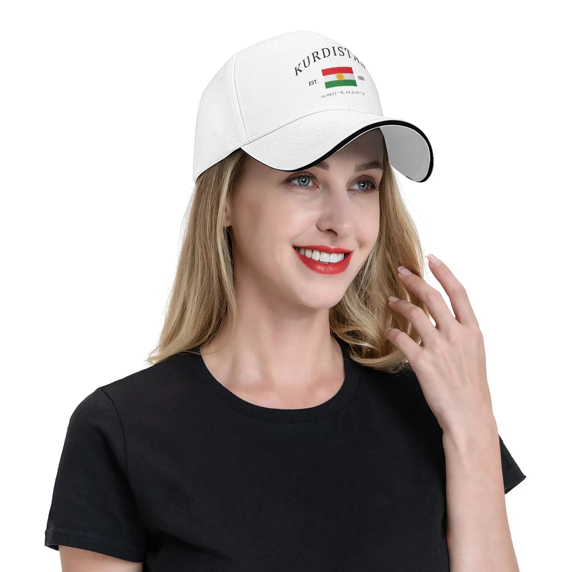 Unisex Kurdistan Flag Baseball Cap
