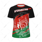 Afghanistan Flag Men Sports T-shirt
