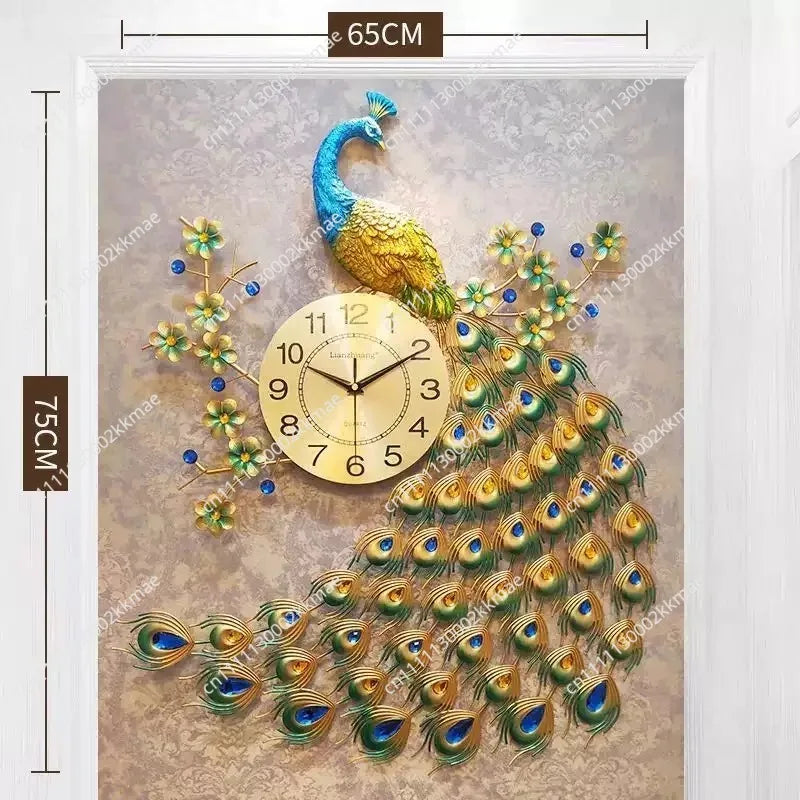 Peacock Wall Clock