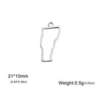 My Shape United States Map Pendent for Bracelet Necklace