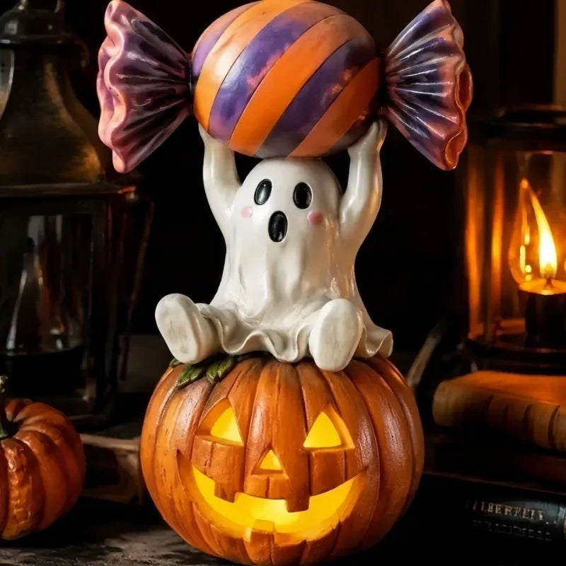 Resin Ghost Statue