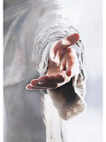 Jesus The Hand of God Canvas