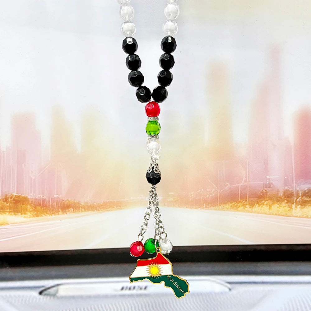 Kurdish Flag Prayer Tasbih