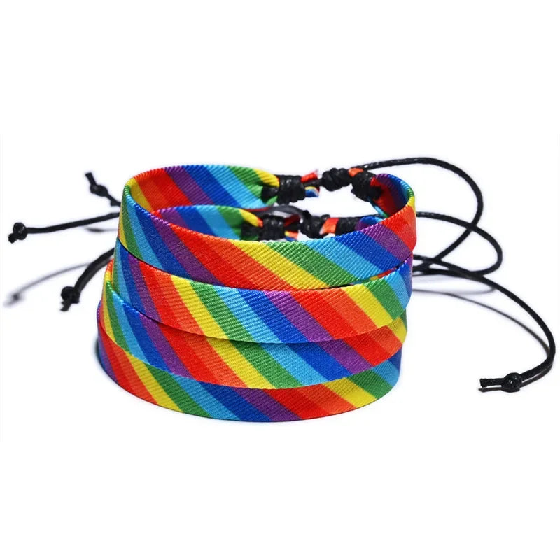 Rainbow LGBT Pride Bracelet