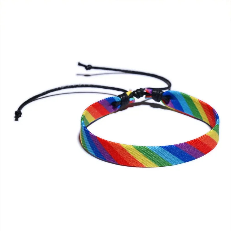 Rainbow LGBT Pride Bracelet