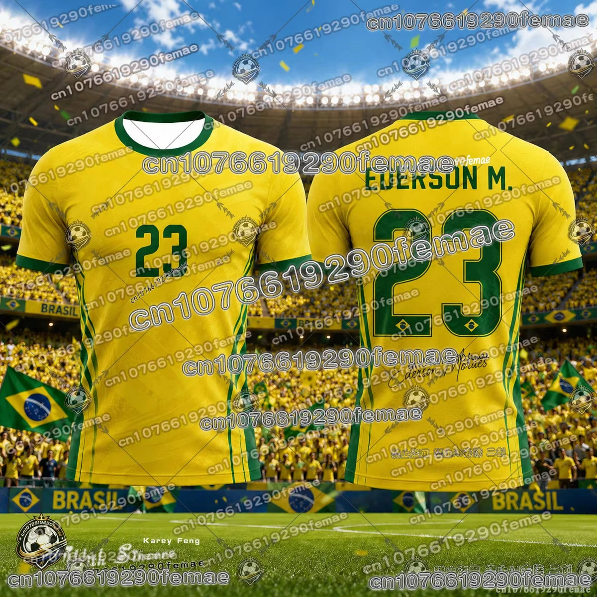 Summer 2026 Brazil Soccer Jersey