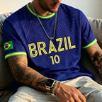 Brazil Jesus Soccer Jersey Unisex Top