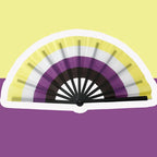 Rainbow Fan LGBTQ Pride