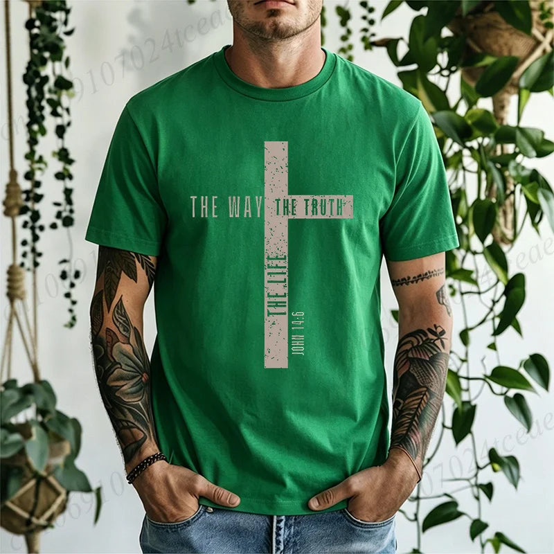 Men Jesus Is King Graphic T-Shirt