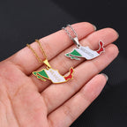 Mexico Map Pendant