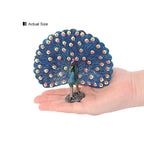 Plastic Farm Life Peacock Toy Figure