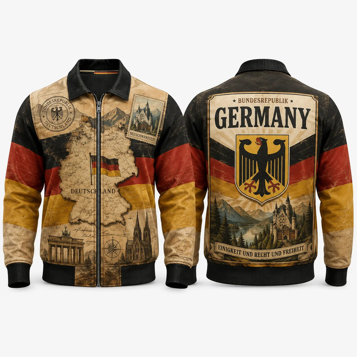 Germany Flag Eagle Casual Streetwear