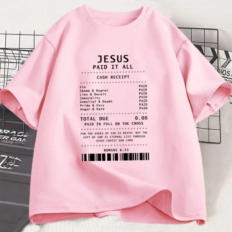 Jesus Paid It All T Shirt