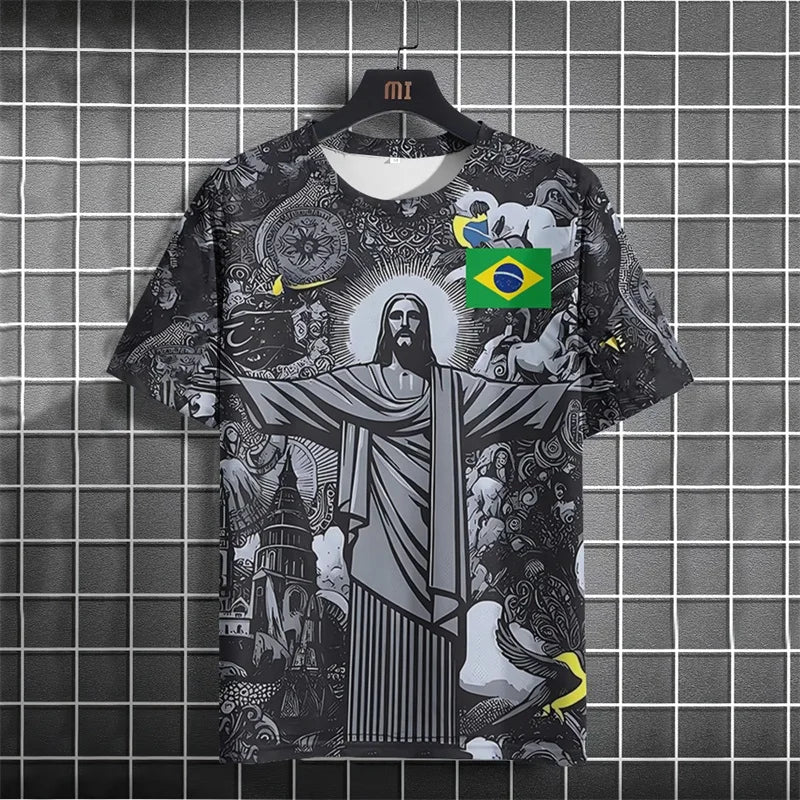 Brazil Football Jersey Unisex Tee