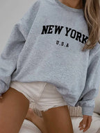 Casual USA & New York Sweatshirt Design
