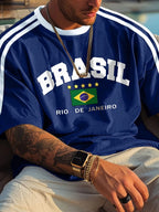 Brazil Rio Flag Tee Shirt