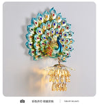 Creative Peacock Wall Lamp