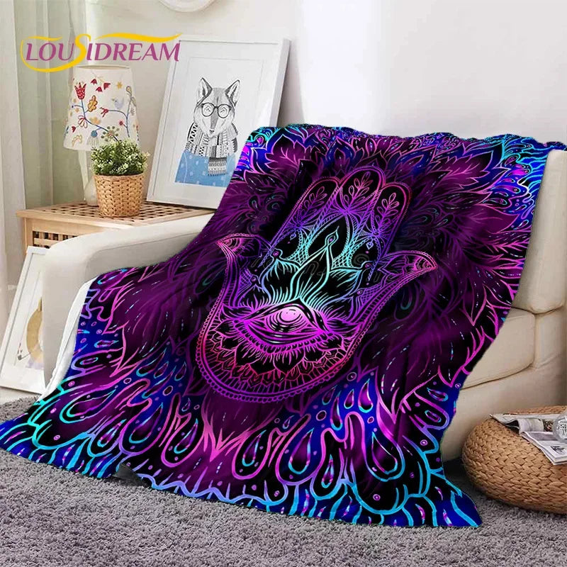 3D Evil Eye Blanket