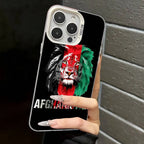 Afghanistan Flag Silver Plated Inside Phone Case For iPhone