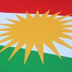 3.8x5.3fts Flag Banner Kurdistan Car Hood Cover