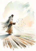 Jesus Sketch Canvas Posters