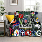 NFL Sign American Football Rugby 3D Blanket
